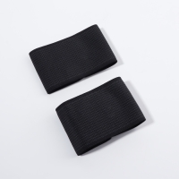 Супинаторы для обуви, амортизирующие, на манжете, текстильные, 10 &times; 9 см, пара, цвет чёрный