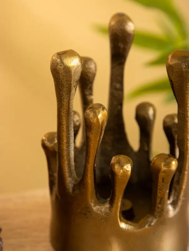 Подсвечник &laquo;Огар&raquo;, 9&times;9&times;13.5 см, алюминий