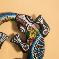 Панно настенное &laquo;Пара ящериц&raquo;, 33&times;33&times;1 см, МДФ, МИКС