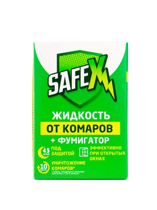 Комплект жидкость для фумигатора SAFEX, 30 мл + фумигатор