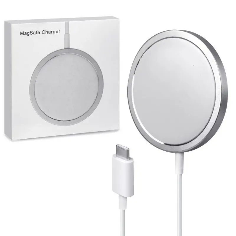 Беспроводное зарядное устройство Magsafe магнитное 15W (14шт/кор)