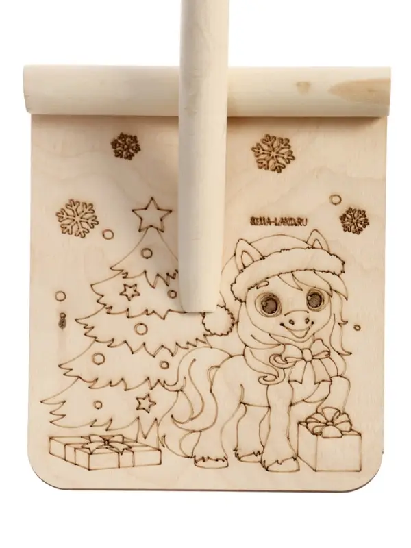 Лесная мастерская Лопата деревянная "Лошадка"