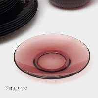 Столовый сервиз Luminarc &laquo;Идиллия&raquo;, 43 предмета, стекло, лилак