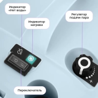 Пароочиститель для дома для уборки КТ-9285 - 2000 Вт