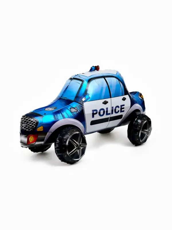 Воздушный шар фольгированный 35" 3D &laquo;Полицейская машина&raquo;, под воздух