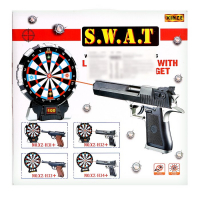 Электронный тир &laquo;Меткий стрелок&raquo;, световые и звуковые эффекты, работает от батареек