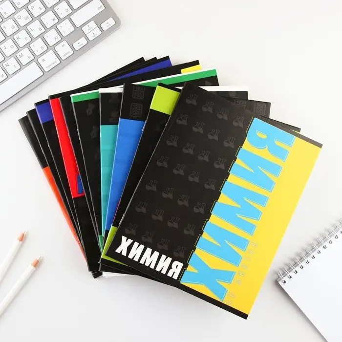 Тетради предметные, 48 л., набор из 10 шт. &laquo;ШРИФТЫ&raquo;