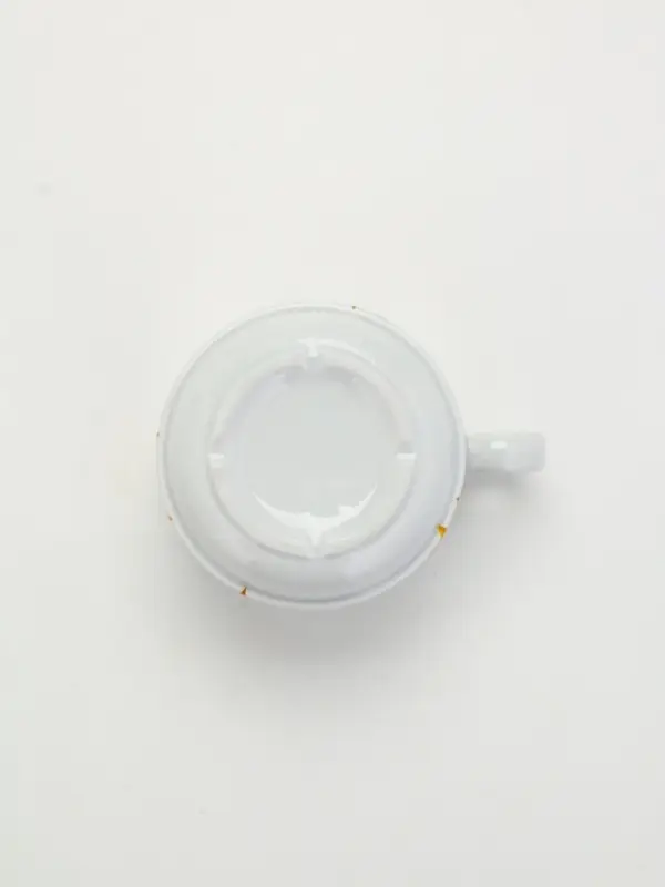 Чайная пара новогодняя &laquo;С Новым годом! Новогодние игрушки&raquo;, 220 мл, кружка, блюдце