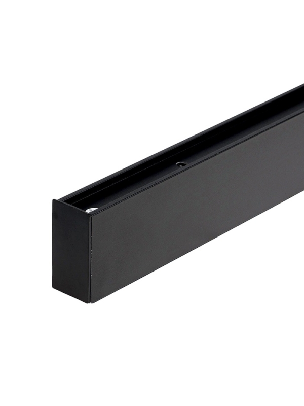 Шинопровод трековый магнитный &laquo;Broad&raquo;, однофазный, открытый монтаж, 1 м, чёрный