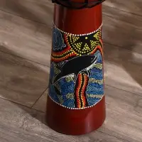 Сувенирный музыкальный инструмент барабан джембе &laquo;Цветной&raquo;, 70&times;25&times;25 см, МИКС