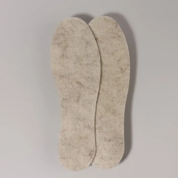 Стельки для обуви &laquo;Мягкий след&raquo;, утеплённые, универсальные, 36-46 р-р, пара, цвет бежевый