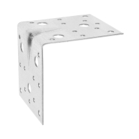 Уголок крепежный усиленный ТУНДРА, 100х100х85х2 мм, в упаковке 4 шт.