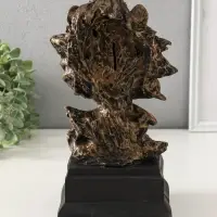 Копилка "Лев на пьедестале" 31х18 см, бронза