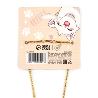 Кулон подвеска сердце &ldquo;Для заМУРчательной девочки&rdquo;, 2,4 х 2,3 см