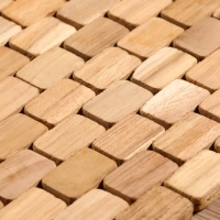 Коврик из тикового дерева, 30х20х0,7 см