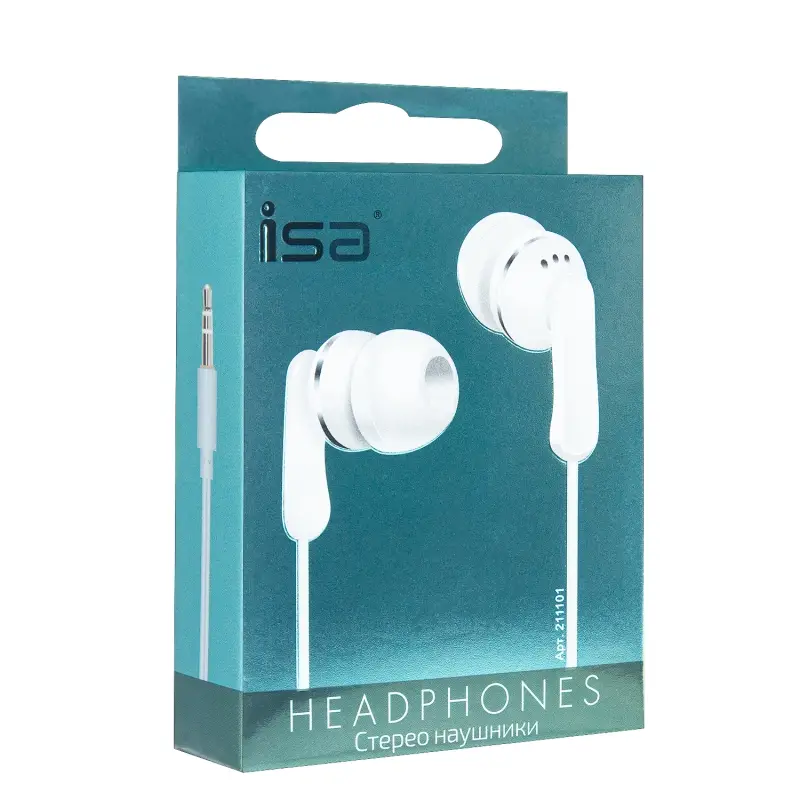 Наушники MP3 Extreme Bass ISA белые