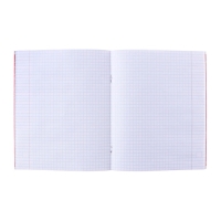 Тетрадь предметная Calligrata "СуперНеон", 48 листов в клетку Алгебра, со справочным материалом, обложка мелованный картон, блок офсет