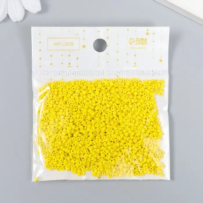 Бисер круглый размер 12/0 &laquo;Мимоза&raquo; 20 г