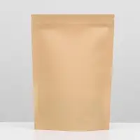 Пакет Zip - lock Крафт с прямоугольным окном 18&times;26 см