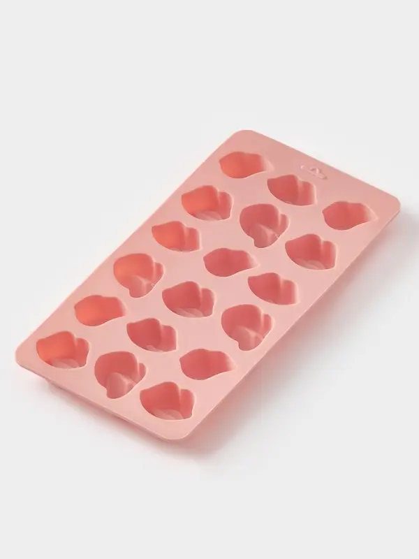 Форма для льда и шоколада "Губы", 20x10x1,5 см