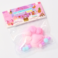 Сквиш антистресс - игрушка &laquo;Таба лапка&raquo;, с пушистой посыпкой, МИКС