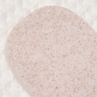 Спонж для умывания &laquo;Умывашка&raquo;, 11 &times; 8,7 &times; 2 см, цвет бежевый