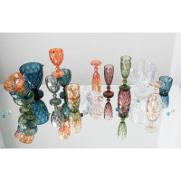 Бокал для шампанского стеклянный Magistro &laquo;Круиз&raquo;, 160 мл, 7&times;20 см, цвет розовый