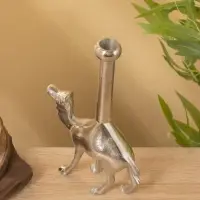 Подсвечник "Верблюд" алюминий 16х5х26 см