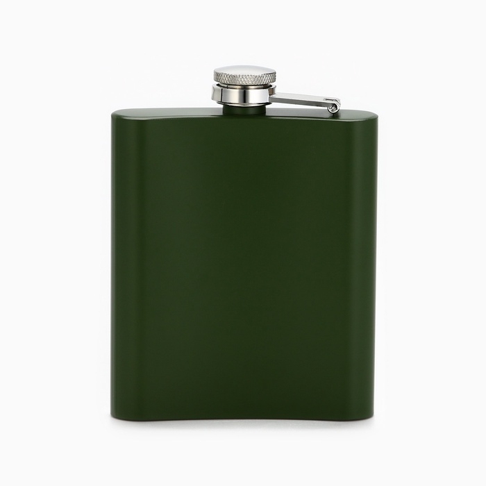 Фляжка &laquo;Защитнику&raquo;, 210 мл, зелёная