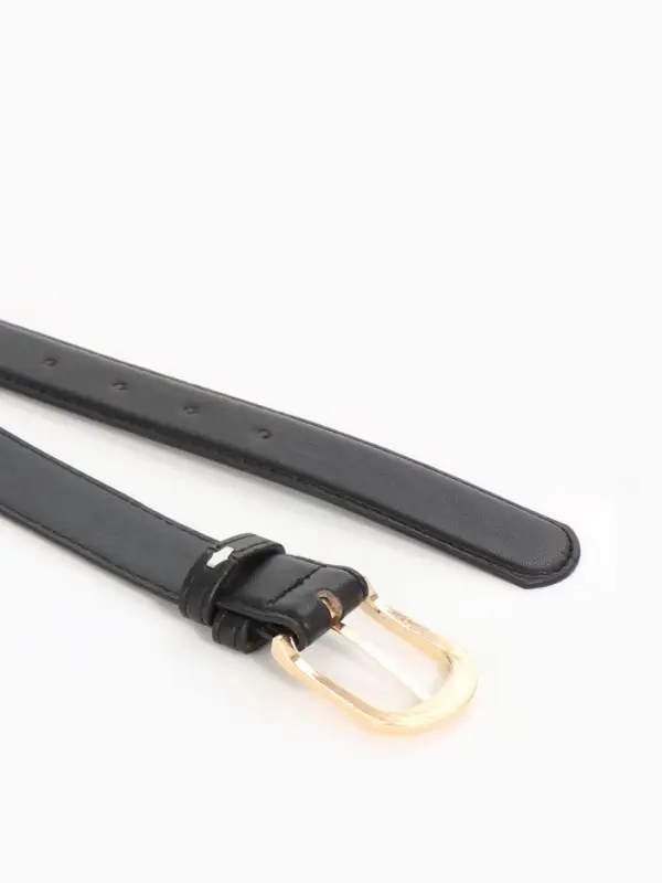 Ремень жен 05-01-01-01, Март2511, 2,8*0,3*110 см, без винта, пряж золото, 1 прокол,