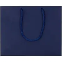 Пакет бумажный Porta S, горизонтальный, благородный синий