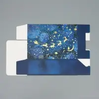 Коробка подарочная новогодняя складная &laquo;Волшебного нового года&raquo;, 16 х 23 х 7.5 см