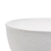 Горшок для цветов с поддоном 0,5 л d12,5см h7 см "Фиалочка" белый