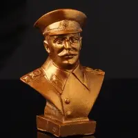 Бюст И.В. Сталин, 10х7х5см, бронза