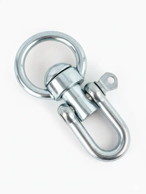 Вертлюг бычий со скобой (длина 10.5 см, ширина 5.5 см) 2 шт.