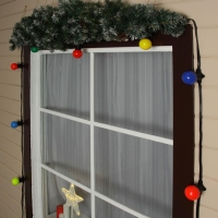 Гирлянда &laquo;Белт-лайт&raquo; 50 м, IP65, 2W, тёмная каучуковая нить, шаг 20 см, Е27 (без ламп), 220 В