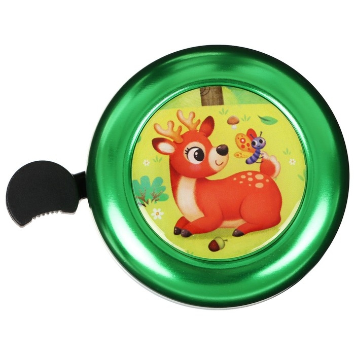 Звонок велосипедный GRAFFITI &laquo;Оленёнок&raquo;