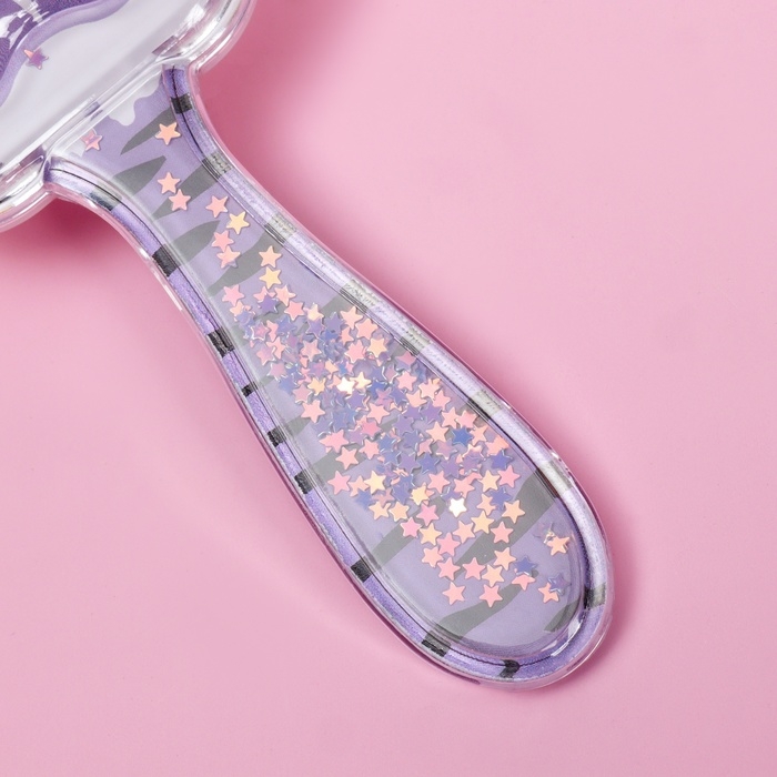 Расчёска - шейкер, 8 &times; 15,6 см, рисунок МИКС