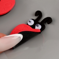 Набор наклеек из EVA "Божья коровка", 8 шт