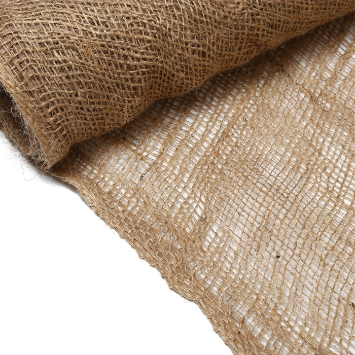 Джут натуральный, 5 &times; 1,1 м, плотность 150 г/м&sup2;, плетение 22/20