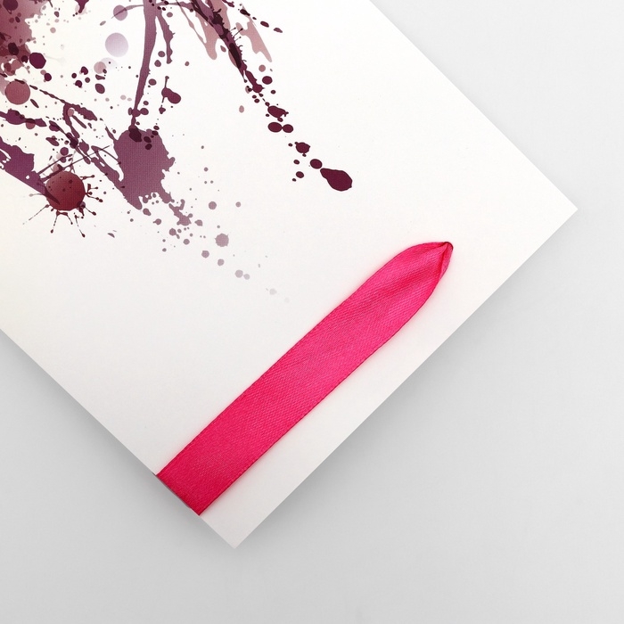 Пакет подарочный под бутылку,"Vine",13 &times; 32 &times; 11,3 см