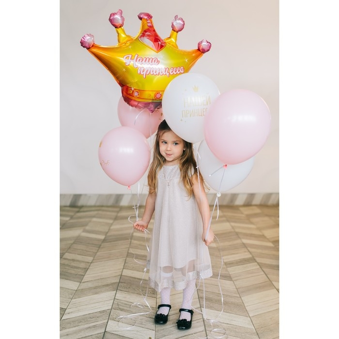 Воздушный шар фольгированный 24" &laquo;Корона&raquo;, без подложки