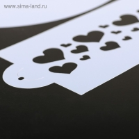 Трафарет кондитерский для украшения выпечки, 2 шт, 23&times;23 см