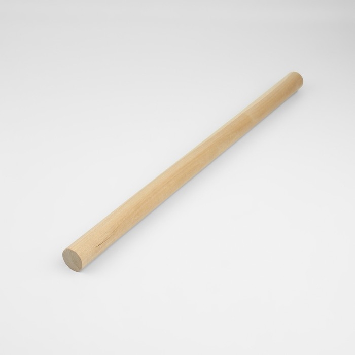 Палка-основа для макраме деревянная, без покрытия, d = 2,2 &times; 40 см