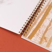 Фотоальбом на спирали 20 листов "Котики в окне" объёмный элемент + 4 вкладки 24х24 см