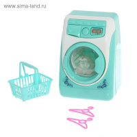 Бытовая техника &laquo;Стиральная машина&raquo;, с аксессуарами, свет, звук