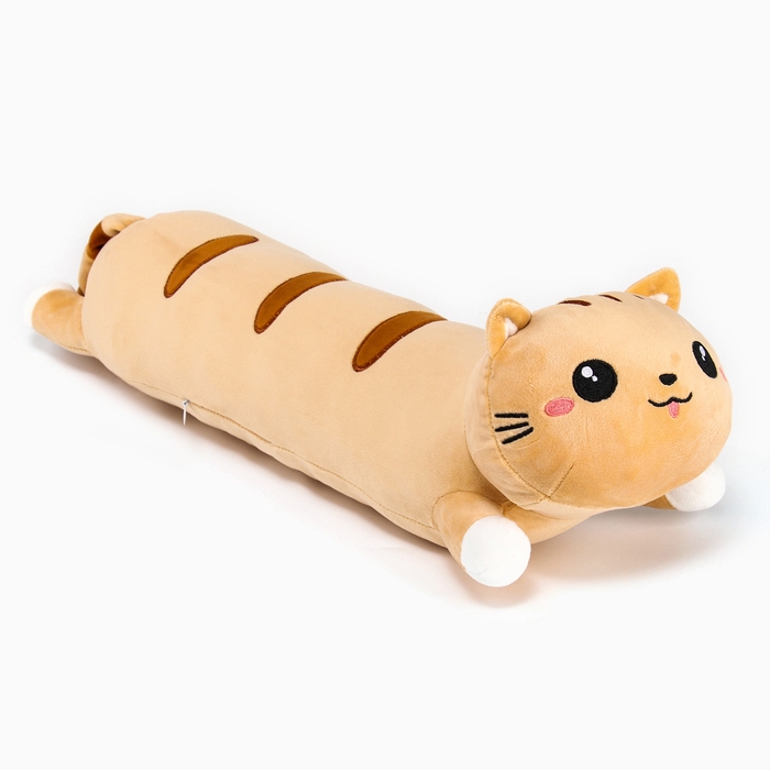 Мягкая игрушка &laquo;Кот-батон&raquo;, 60 см, цвет рыжий