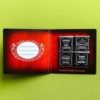 Шоколад молочный &laquo;Мужик&raquo;, открытка, 5 г х 4 шт. (18+)