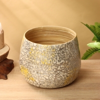 Ваза 20х20х15 см, бамбук