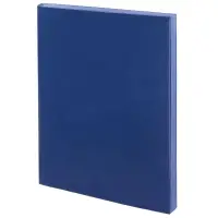 Ежедневник Flat, недатированный, синий, ver.2